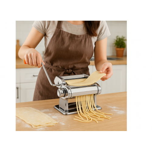 Makaronu mašīna rullēšanai, griešanai, pelmeņu pagatavošanai 3in1 (KD4127)