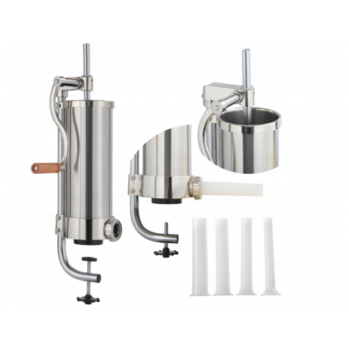 Vertikālā desu pildītāja 4kg ar nerūsējošā tērauda caurulēm (KD4131)