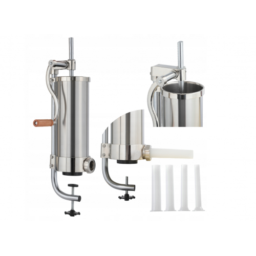 Vertikālā desu pildītāja 4kg ar nerūsējošā tērauda caurulēm (KD4131)