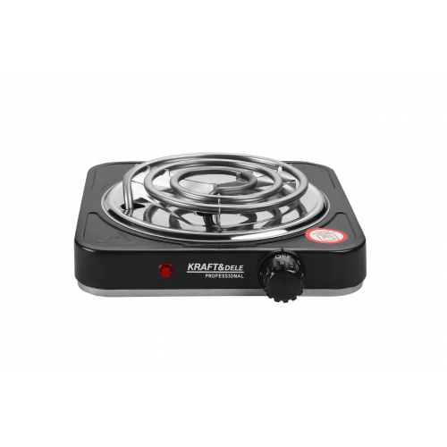 Электрическая плита со спиральным регулятором температуры 1500 Вт от Kraft&Dele (KD4140)