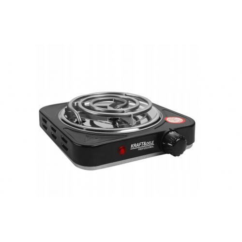 Электрическая плита со спиральным регулятором температуры 1500 Вт от Kraft&Dele (KD4140)