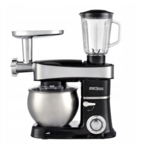 Daudzfunkcionālais virtuves mikseris 2200W 6l + piederumi no Kraft&dele (KD4164)