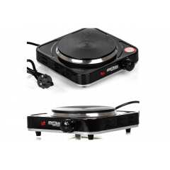 Elektriskā plīts 230V viens deglis 1500W pārnēsājama no Kraft&Dele (KD4165)