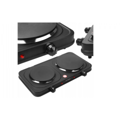 Divu degļu elektriskā plīts mājām un birojam 2600W no Kraft&Dele (KD4166)