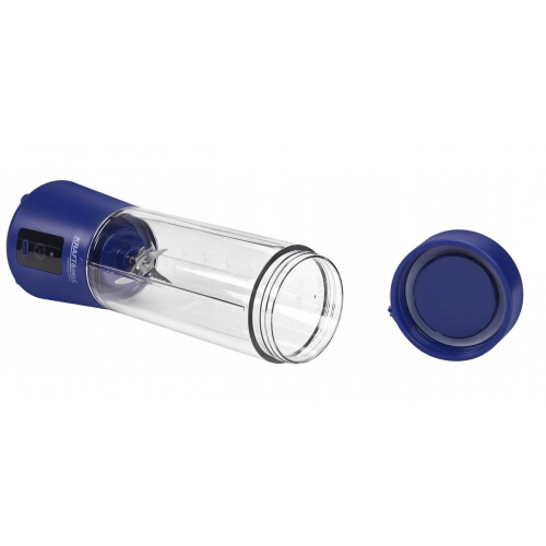 Pārnēsājams bezvadu akumulatora blenderis, zils, USB-C, 400 ml / 2x300 no Kraft&dele (KD4174)