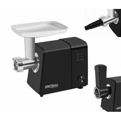 Elektriskā gaļas maļamā mašīna 2200W + piederumi no Kraft&dele (KD4205)