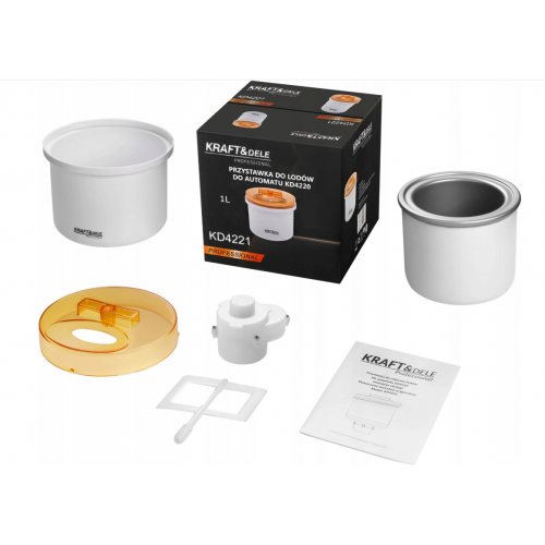 Saldējuma uzgalis 1 l no Kraft&dele (KD4221)