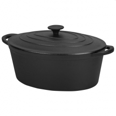Čuguna cepešpanna 6,4 l 33 cm no Kraft&dele (KD4246)
