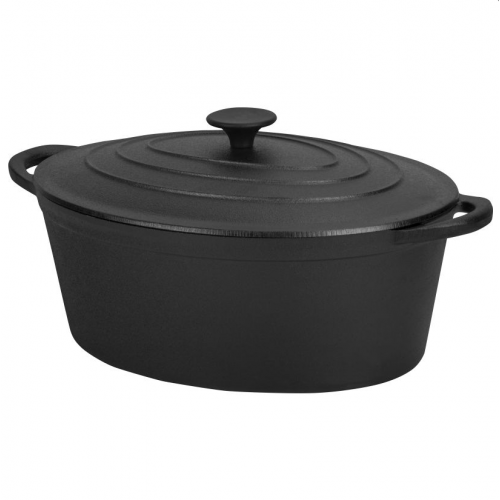 Čuguna cepešpanna 6,4 l 33 cm no Kraft&dele (KD4246)