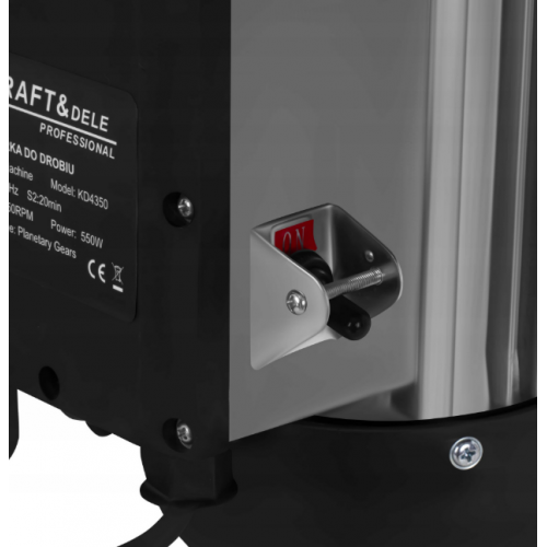 Mājpitnu plūcējs elektriskais plūcējs vistas, ZOSS 550W 400mm Kraft&dele (KD4350)