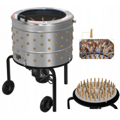 Mājpitnu plūcējs elektriskais plūcējs vistas, ZOSS 1300W 650mm Kraft&dele (KD4351)