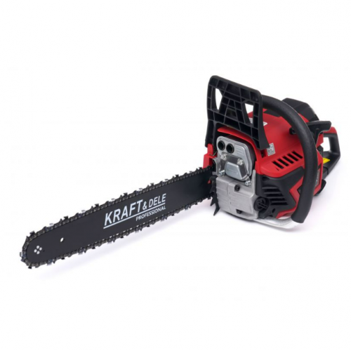 Benzīna ķēdes zāģis, motorzāģis 5,3 ZS 45 cm no Kraft&Dele (KD5016)