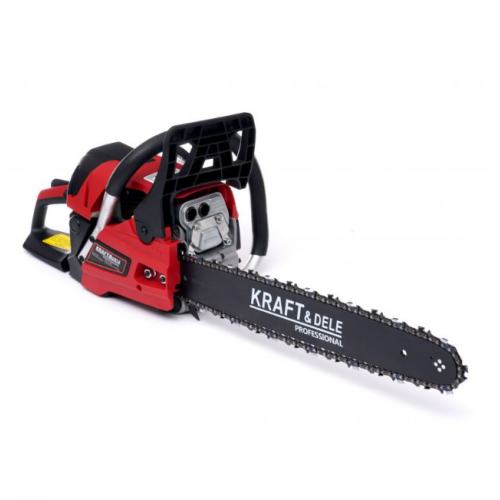 Benzīna ķēdes zāģis, motorzāģis 5,3 ZS 45 cm no Kraft&Dele (KD5016)