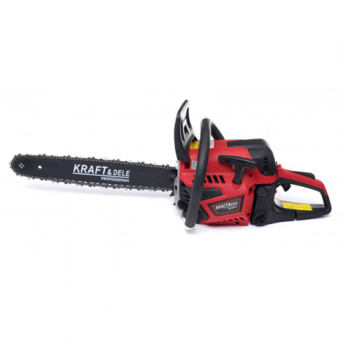 Benzīna ķēdes zāģis, motorzāģis 5,3 ZS 45 cm no Kraft&Dele (KD5016)