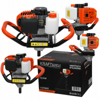 Benzīna urbjmašīna 6,7 kW 68 cm³ Kraft&dele (KD5045)