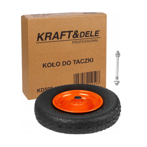 Ratiņiem paredzēts ritenis ar asi 4.80/4.00-8 no Kraft&Dele (KD508)