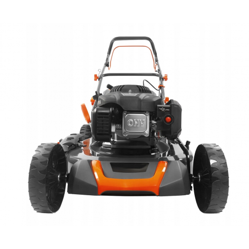 Zāles pļāvējs 51 cm tērauda korpuss 200cc piedziņa 9 km mulčēšana 70l (KD5085)