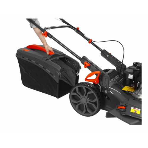 Zāles pļāvējs 51 cm tērauda korpuss 200cc piedziņa 9 km mulčēšana 70l (KD5085)