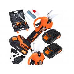 Akumulatora dārza šķēres un sekators zaru apgriešanai 2 gab,21V (KD5090)