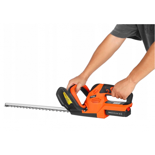 Dzīvžoga šķēres 480mm 2x21v akumulators 2000mah no Kraft&Dele (KD5092)