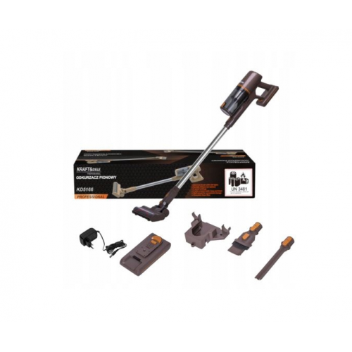 Bezvadu vertikālais putekļu sūcējs 2200mAh no Kraft&Dele (KD5166)