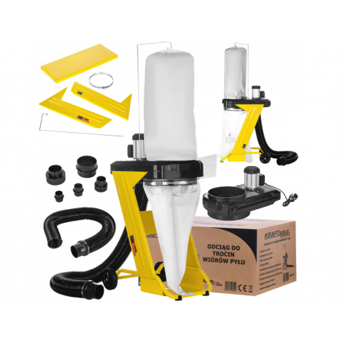 Putekļsūcējs zāģu skaidām,putekļiem 600 W 75 l 100 mm mobilais (KD5171)