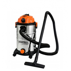 Slapjās/sausās tīrīšanas putekļsūcējs, 30 l, 1500 W nerūsējošais tērauds Kraft&Dele (KD5175)
