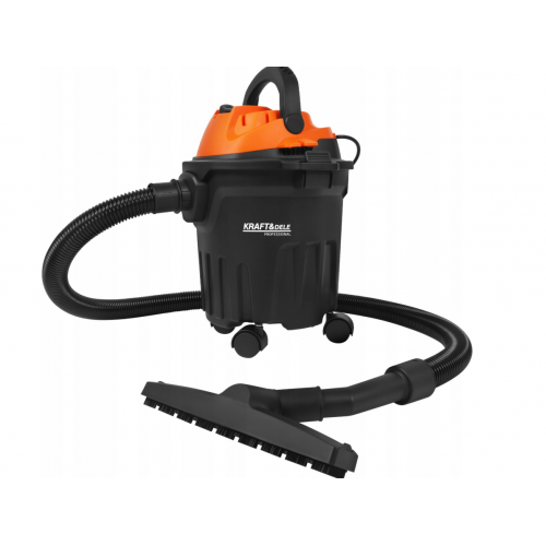 Slapjās/sausās tīrīšanas putekļsūcējs 12L 1600 W no Kraft&dele (KD5177) 
