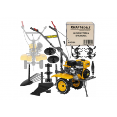 Бензиновый культиватор с приводом, 10 л.с , 60 см, 3600 об/мин, от Kraft&Dele (KD5186)