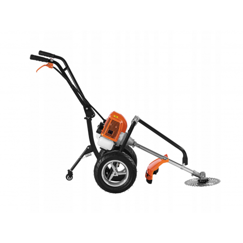 Benzīna dzīvžogu šķēres uz riteņiem, dzīvžogu šķēres 3,8 kW/5,2 ZS, disku komplekts (KD5188)