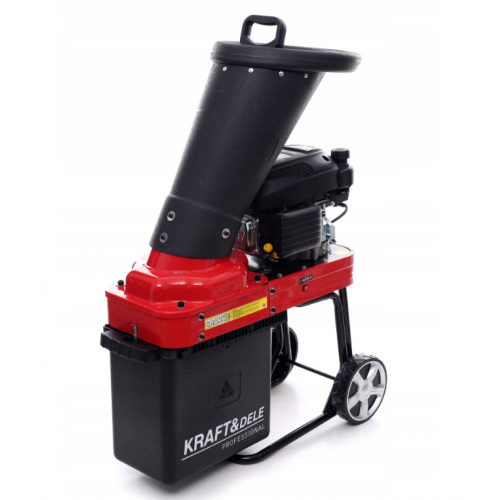 Zaru smalcinātājs benzīna smalcinātājs smalcinātājs + grozs 65 l 4,3 kW/6 km Kraft&dele (KD5204)