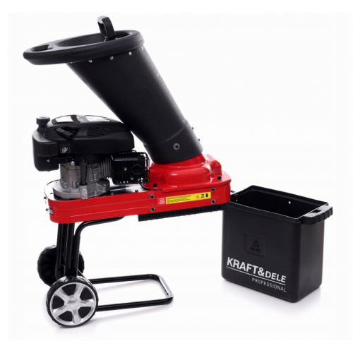 Zaru smalcinātājs benzīna smalcinātājs smalcinātājs + grozs 65 l 4,3 kW/6 km Kraft&dele (KD5204)
