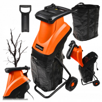 Elektriskais zaru smalcinātājs 3000W 45 mm maiss 40l 230V Kraft&dele (KD5211)