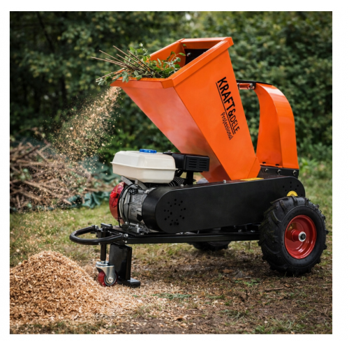 Benzīna zaru smalcinātājs 7 ZS 500-2500 kg/h 60 mm no Kraft&Dele (KD5215)