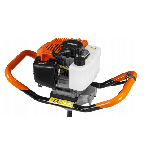 Urbšanas iekārtas benzīna dzinējs 6,7 ZS 8000 apgr./min + zemes vārpsts 150mm , 200mm , 250mm + pagarinatajs 50cm (KD5217-1)