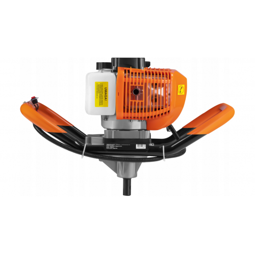 Urbšanas iekārtas benzīna dzinējs 6,7 ZS 8000 apgr./min + zemes vārpsts 150mm , 200mm , 250mm + pagarinatajs 50cm (KD5217-1)