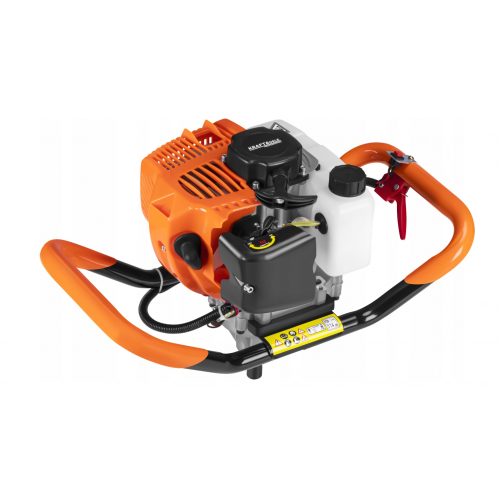 Urbšanas iekārtas benzīna dzinējs 6,7 ZS 8000 apgr./min + zemes vārpsts 150mm , 200mm , 250mm + pagarinatajs 50cm (KD5217-1)