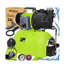 Elektriskais hidrofors 24L 1400W 4800L/H no Kraft&Dele (KD5273)