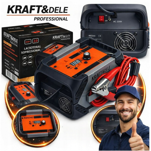 Automašīnas lādētājs 250AH 12/24V 35A KRAFT&DELE (KD5340)