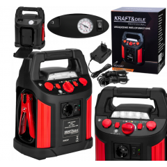 Palaišanas palīgs 1500A ar 230 V invertoru un 11 bar kompresoru Kraft&dele (KD5347)
