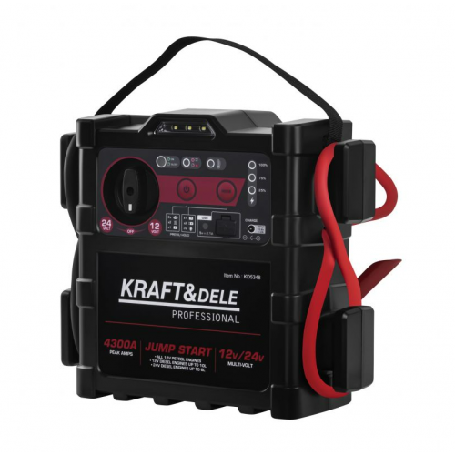 Palaišanas starteris 12V/24V 4300A no Kraft&dele (KD5348)