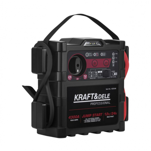 Palaišanas starteris 12V/24V 4300A no Kraft&dele (KD5348)