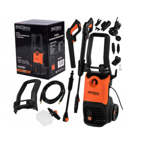 Spiediena mazgātājs 3000W 240 bāri 9l/min no Kraft&dele (KD5381)