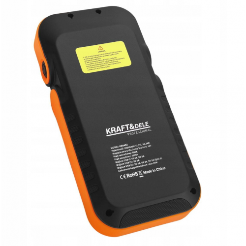 Daudzfunkcionāla POWERBANK + vāčiņš 16000 mAh ciets no Kraft$Dele (KD5493)
