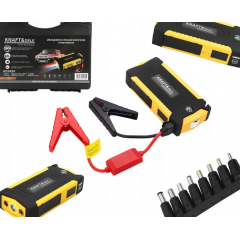Daudzfunkcionāla pārnēsājamā baterija + maciņš 16 800mAh no Kraft&Dele (KD5494)