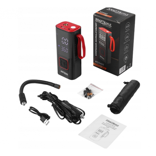 Akumulatora kompresors 85W 7800mAh Kraft&dele (KD5497)