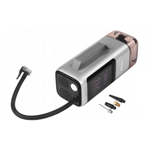 Daudzfunkcionāla ierīce putekļsūcējs, lukturītis, iedarbināšanas ierīce (KD5498)