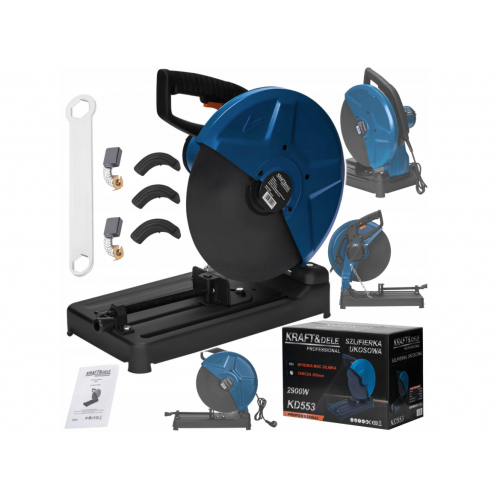 Metāla griešanas iekārta - griezējs 2900W no Kraft&dele (KD553)