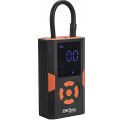 Akumulatora kompresora sūknis 0,2-10,3 bāri, LCD. USB, LED 500mAh Kraft&dele (KD5534)