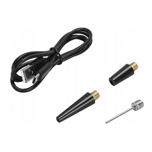 Akumulatora kompresora sūknis 0,2-10,3 bāri, LCD. USB, LED 500mAh Kraft&dele (KD5534)